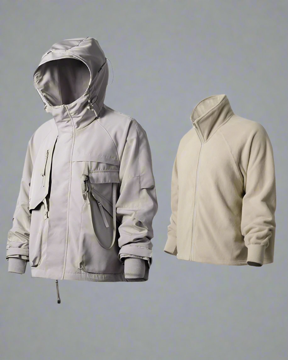 Veste 3-en-1 toutes saisons - veste techwear - Veste 3-en-1 adaptée à toutes les saisons et styles