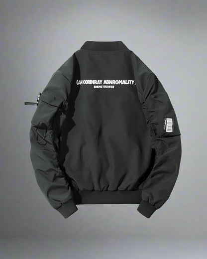 Veste Bomber Covert City - veste bomber moderne - Veste bomber noire techwear pour un style urbain moderne
