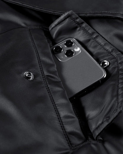 Veste Bomber Hivernale Confortable -  noir - Veste bomber hivernale confortable pour un style urbain