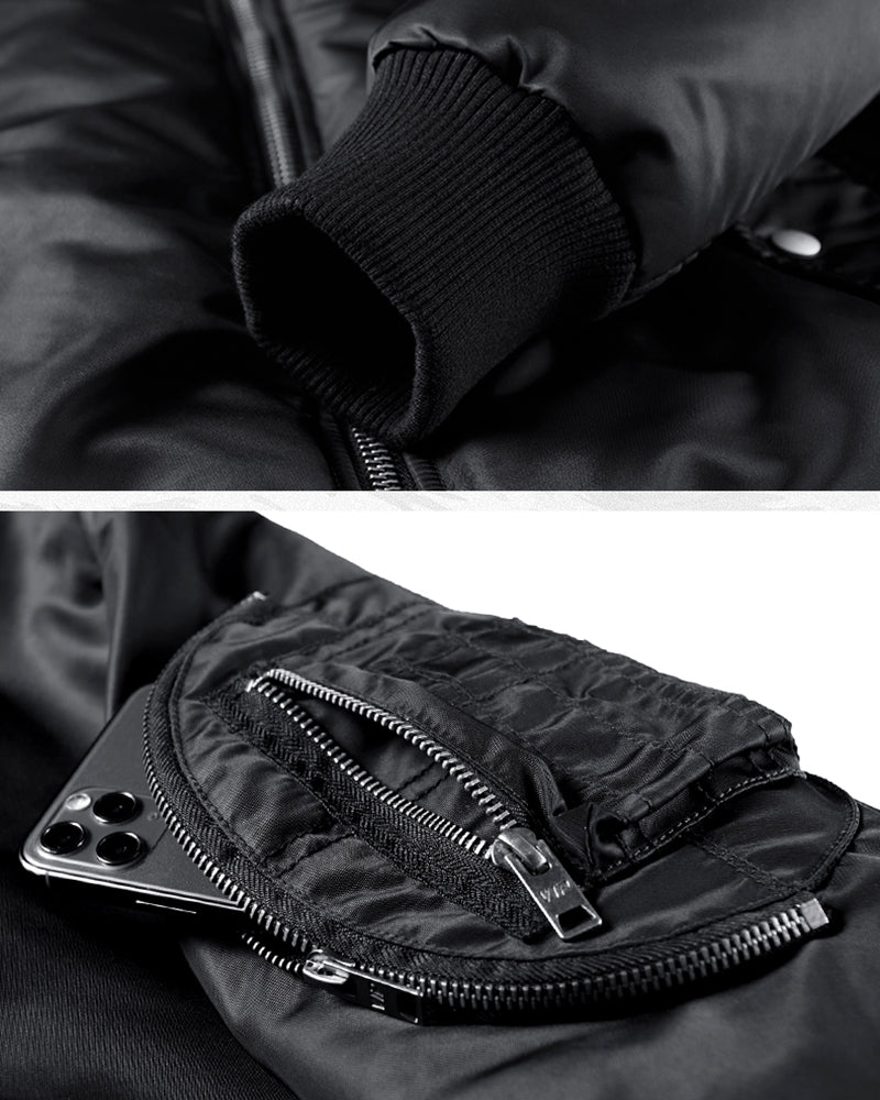 Veste Bomber Hivernale Confortable -  urbaine - Veste bomber hivernale confortable pour un style urbain