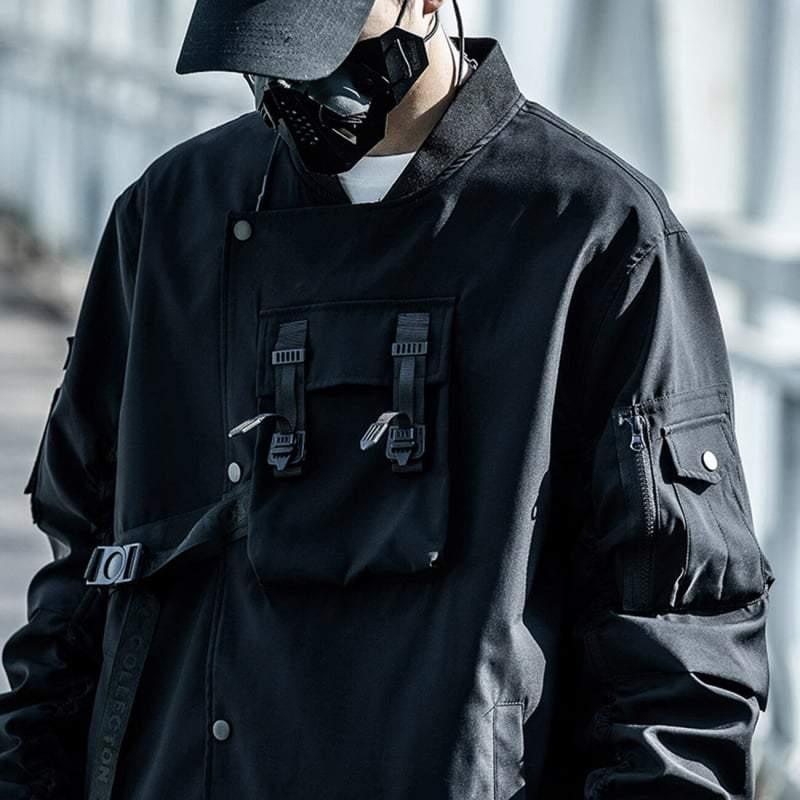 Veste Bomber Élégante Prête pour l'Espace -  streetwear - Veste bomber élégante et futuriste pour un style unique