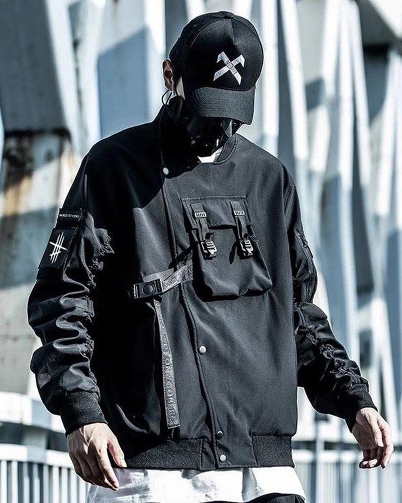 Veste Bomber Élégante Prête pour l'Espace - veste bomber - Veste bomber élégante et futuriste pour un style unique
