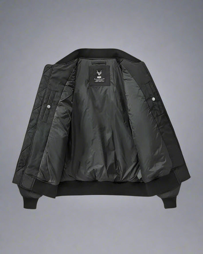 Veste Bomber Patchwork Confortable -  confortable - Veste Bomber Patchwork Confortable pour un Style Urbain