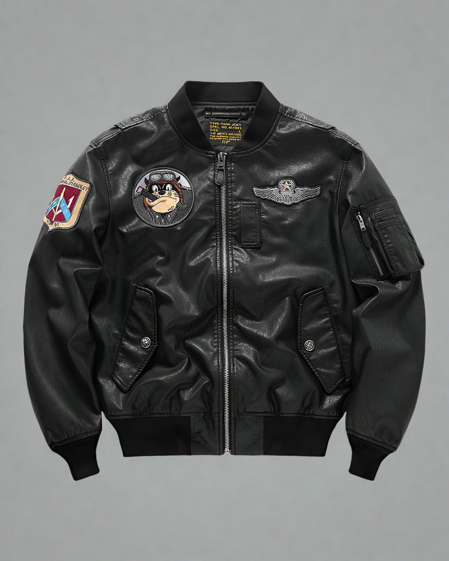 Veste Bomber Urbaine de Nouvelle Génération - veste bomber - Veste Bomber Urbaine Élégante en Noir