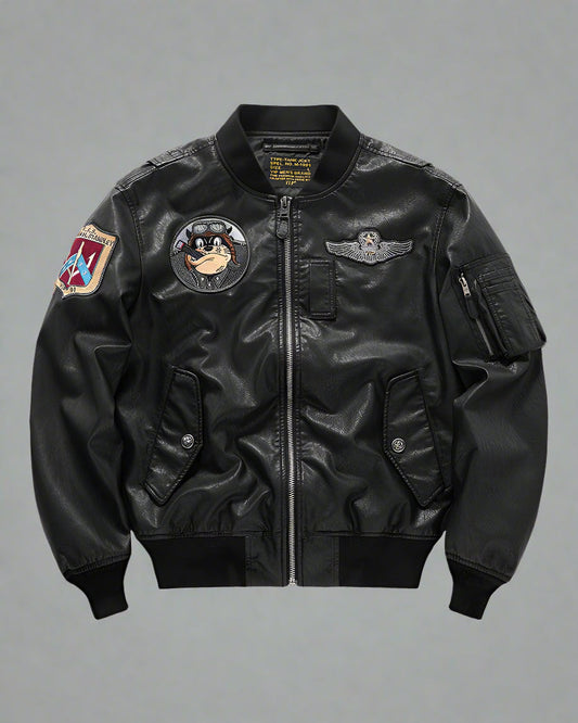 Veste Bomber Urbaine de Nouvelle Génération - veste bomber - Veste Bomber Urbaine Élégante en Noir