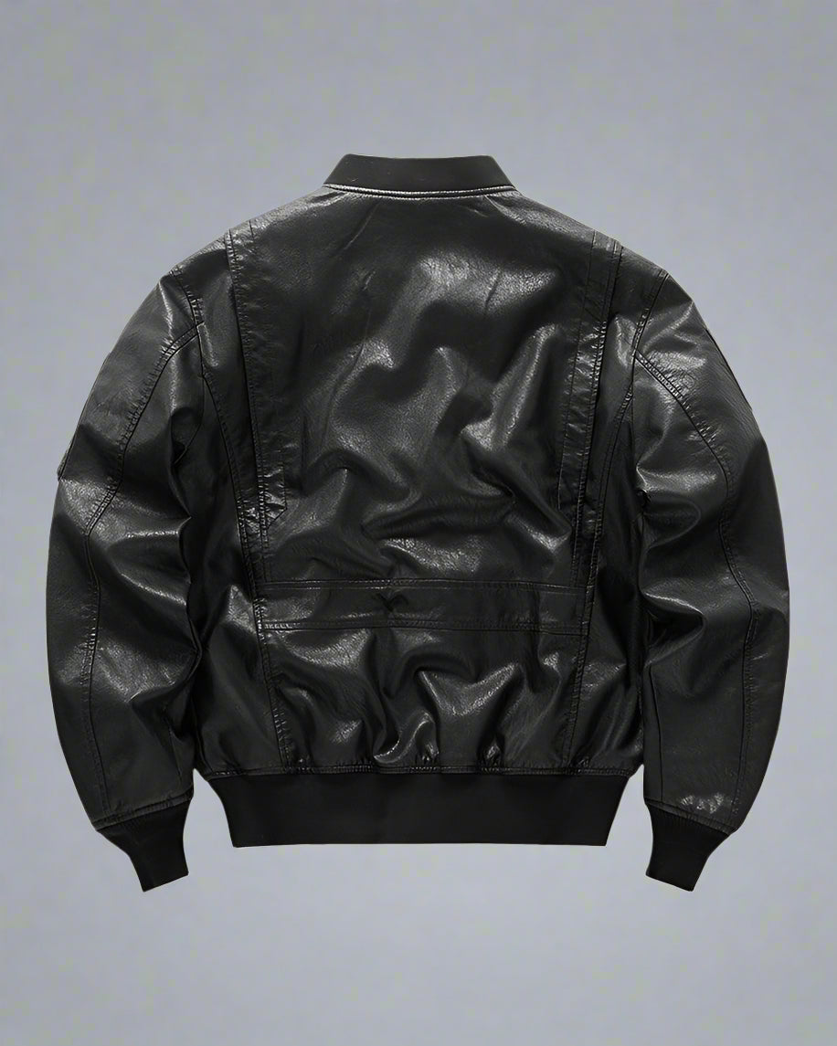 Veste Bomber Urbaine de Nouvelle Génération - veste technique - Veste Bomber Urbaine Élégante en Noir