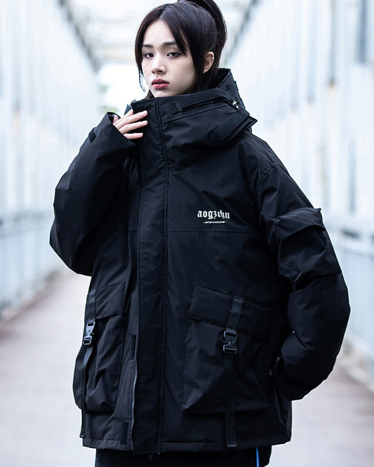 Veste à Bouche de Poisson Toutes Saisons - veste techwear - Veste à Bouche de Poisson pour un Style Urbain