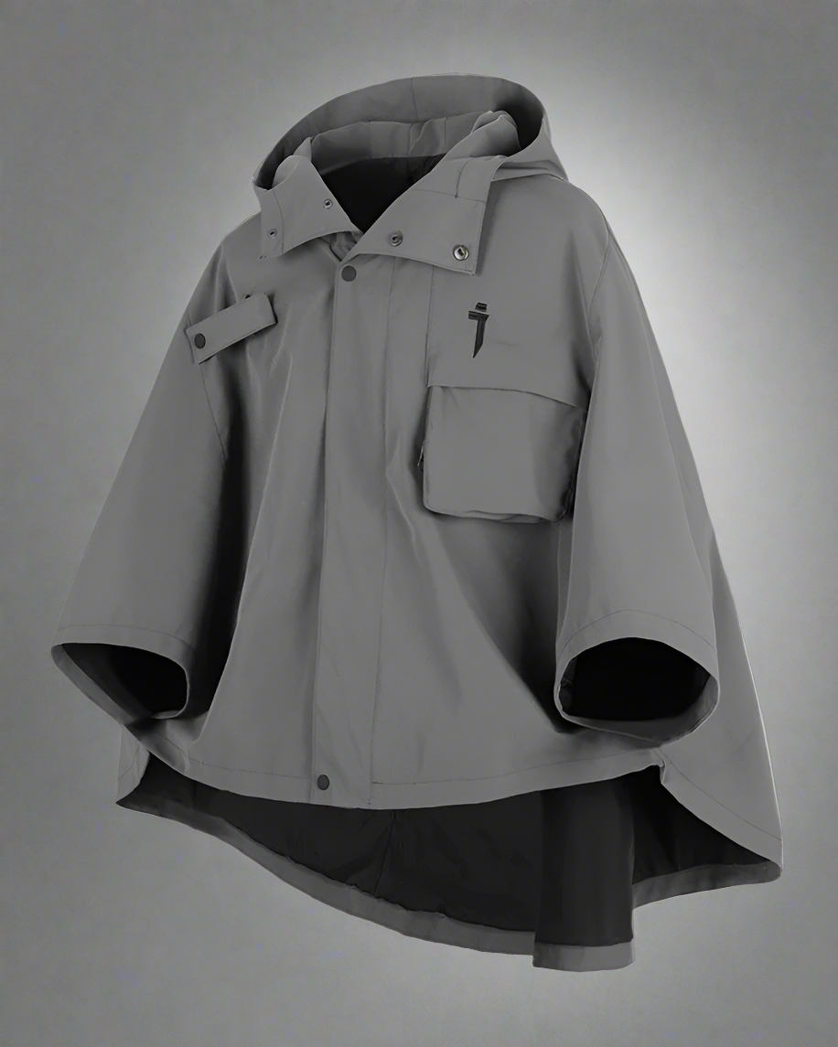 Veste Cape Tech Dynamique -  veste dynamique - Veste Cape Tech Fonctionnelle au Style Moderne