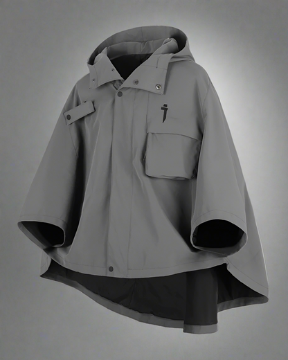 Veste Cape Tech Dynamique -  veste dynamique - Veste Cape Tech Fonctionnelle au Style Moderne