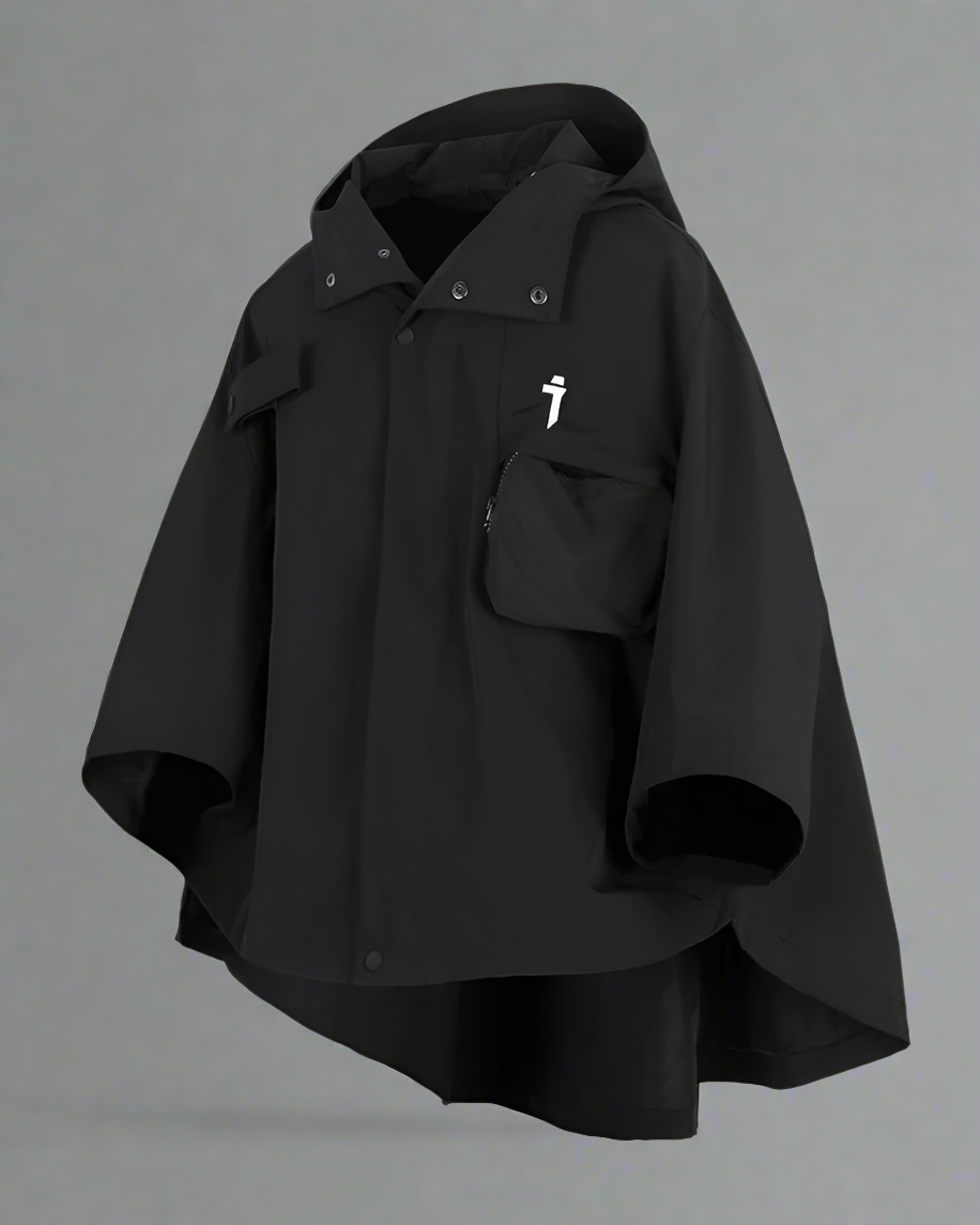 Veste Cape Tech Dynamique -  veste en nylon - Veste Cape Tech Fonctionnelle au Style Moderne