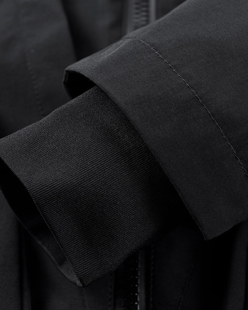 Veste à Capuche Utilitaire Ultime -  techwear - Veste à Capuche Utilitaire Noir pour un Style Techwear