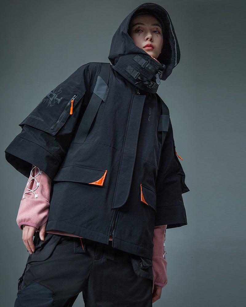 Veste Cyber Samurai Urban Judge -  mode urbaine - Veste Cyber Samurai pour un Style Urbain Unique