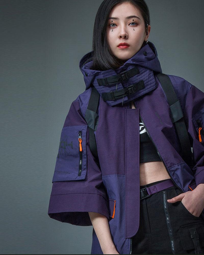 Veste Cyber Samurai Urban Judge -  veste confortable - Veste Cyber Samurai pour un Style Urbain Unique