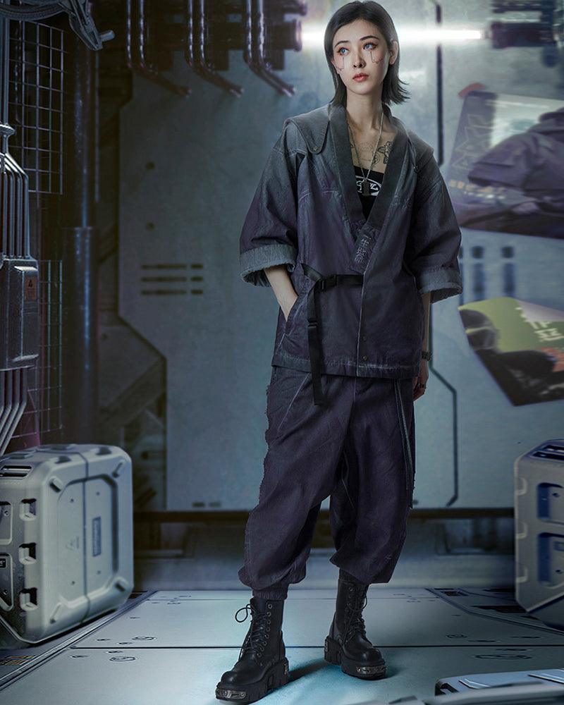 Veste Cyber Samurai Yaksha -  cyberpunk - Veste Cyber Samurai Yaksha : Style Futuriste et Confortable