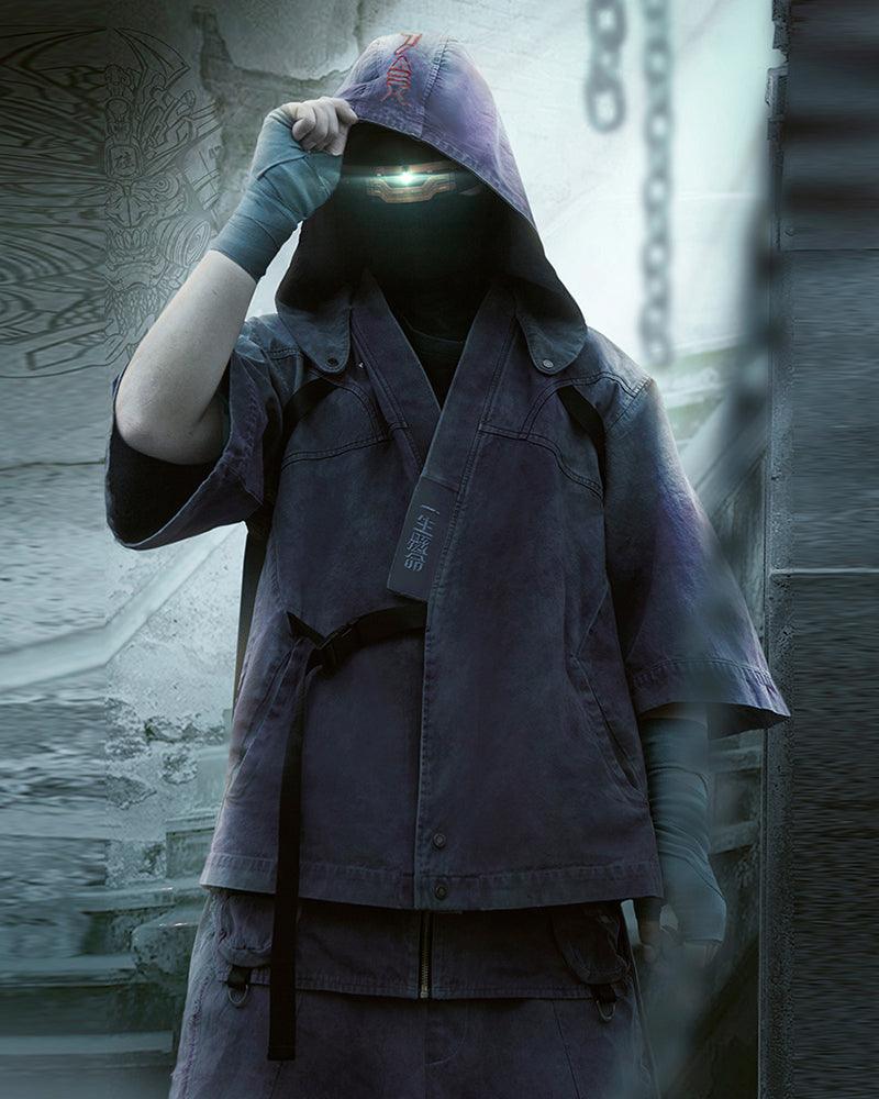 Veste Cyber Samurai Yaksha -  veste futuriste - Veste Cyber Samurai Yaksha : Style Futuriste et Confortable