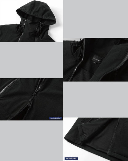 Veste d'Aventure Audacieuse Prête -  techwear - Veste d'Aventure Prête Résistante à l'Eau et Confortable