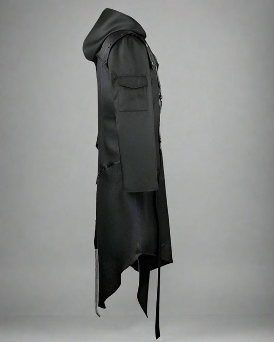 Veste de Cosplay Chic avec Ruban Noir - vêtement pour cosplay - Veste de Cosplay Chic avec Ruban Noir pour un Style Unique