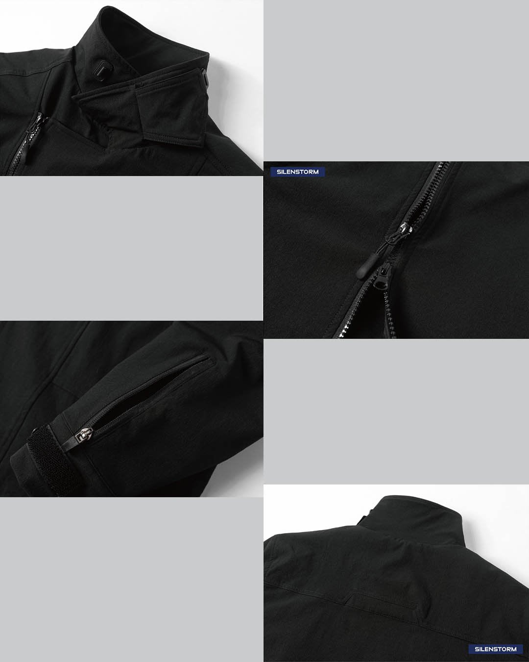 Veste de Costume Tactique Dynamique -  veste techwear - Veste de Costume Tactique Résistante à l'Eau et Confortable