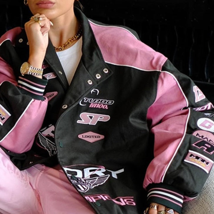 Veste de course pour femmes -  femmes - Veste de course légère pour femmes au style Y2K