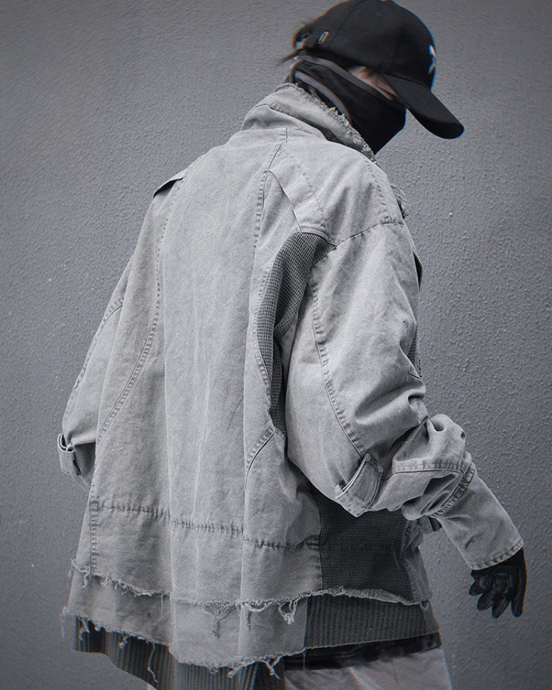 Veste de Parachutiste Vintage Robuste -  mode - Veste Parachutiste Vintage Robuste pour un Look Unique