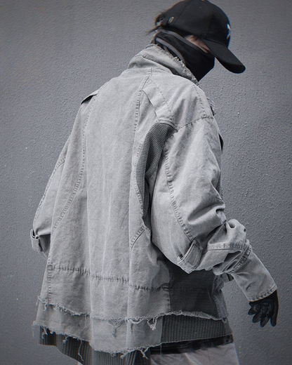 Veste de Parachutiste Vintage Robuste -  mode - Veste Parachutiste Vintage Robuste pour un Look Unique