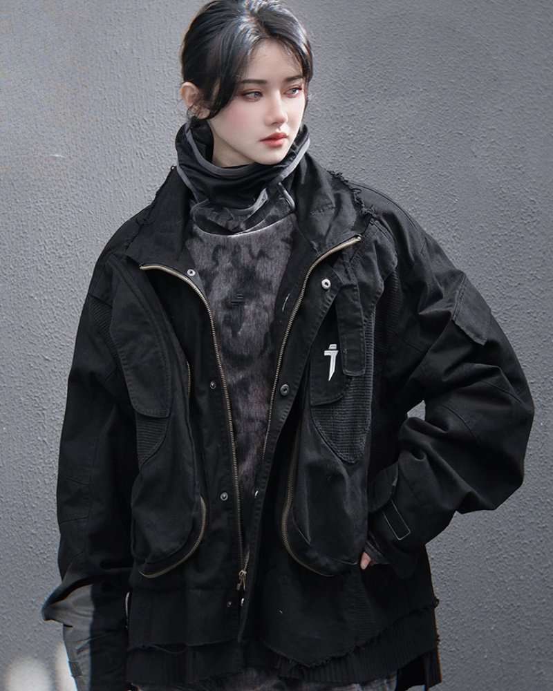 Veste de Parachutiste Vintage Robuste -  unisex - Veste Parachutiste Vintage Robuste pour un Look Unique