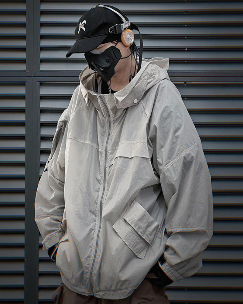 Veste de Protection Solaire à Séchage Rapide -  veste en nylon - Veste Solaire Unisexe à Séchage Rapide pour Activités Extérieures