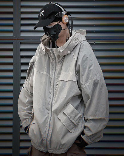 Veste de Protection Solaire à Séchage Rapide -  veste en nylon - Veste Solaire Unisexe à Séchage Rapide pour Activités Extérieures