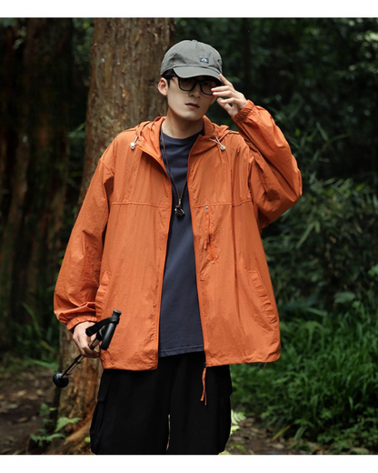 Veste de Randonnée Ultime UV Shield -  matériau nylon - Veste de Randonnée UV Shield avec Protection UPF 50+