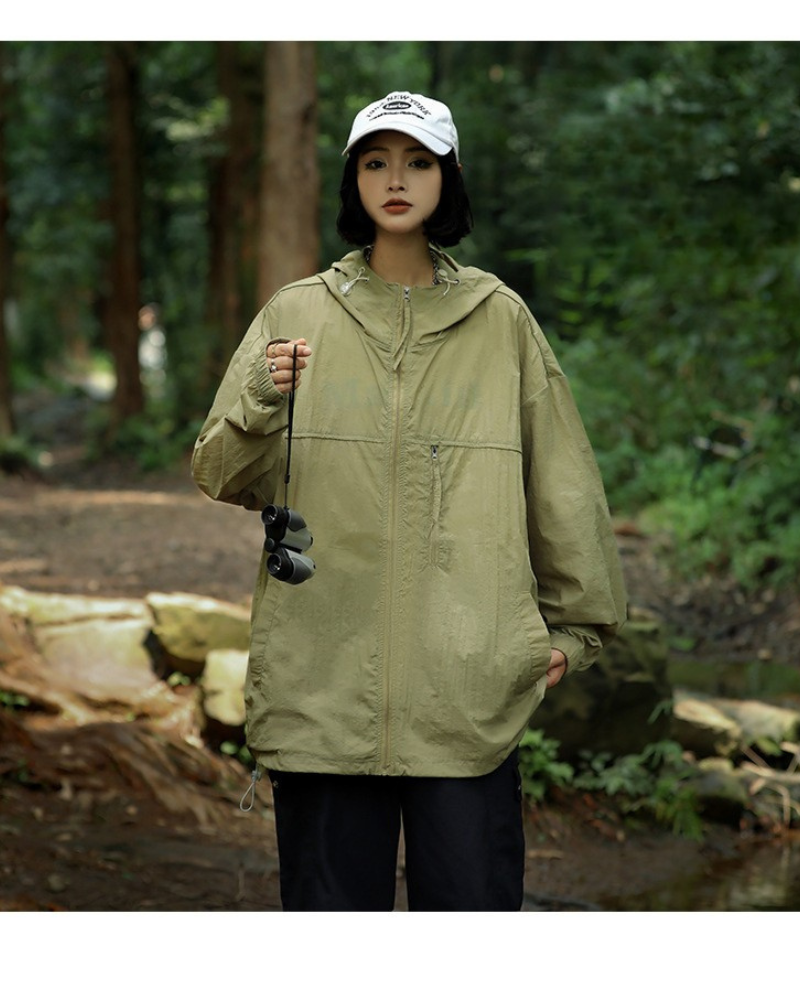 Veste de Randonnée Ultime UV Shield -  protection uv upf 50+ - Veste de Randonnée UV Shield avec Protection UPF 50+