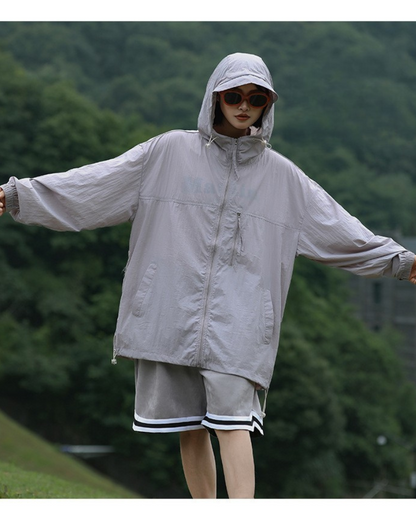 Veste de Randonnée Ultime UV Shield -  veste coupe-vent - Veste de Randonnée UV Shield avec Protection UPF 50+