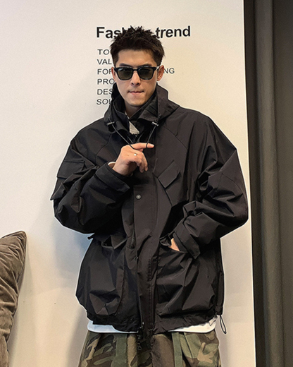 Veste de sport coupe-vent toutes saisons -  veste 100% polyester - Veste de sport coupe-vent pour toutes vos aventures