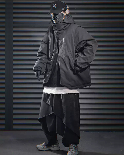 Veste d'Hiver Polyvalente avec Manches -  polyester - Veste d'Hiver Polyvalente avec Manches Amovibles