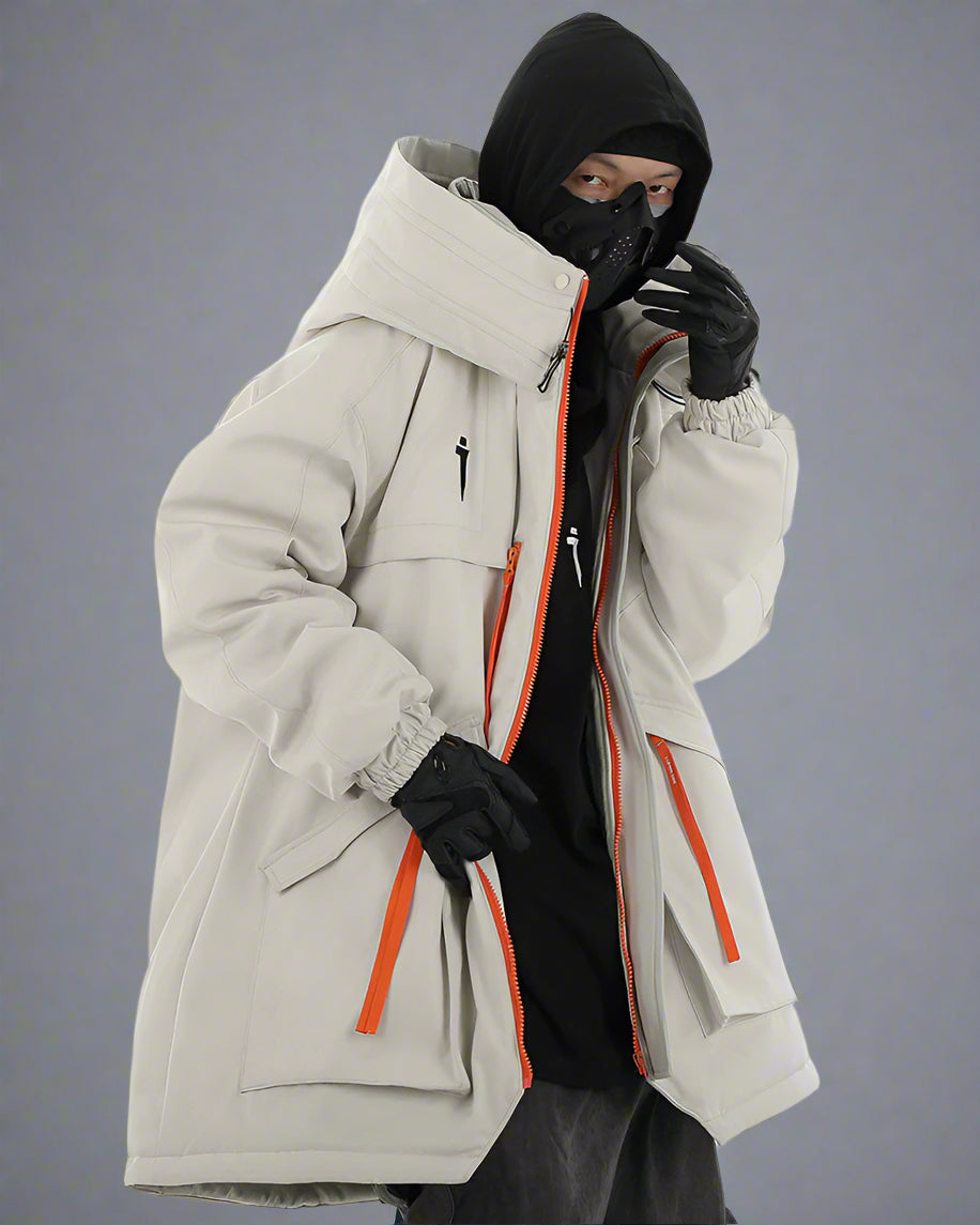 Veste d'hiver urbaine toutes saisons -  techwear - Veste d'hiver urbaine techwear pour un style moderne