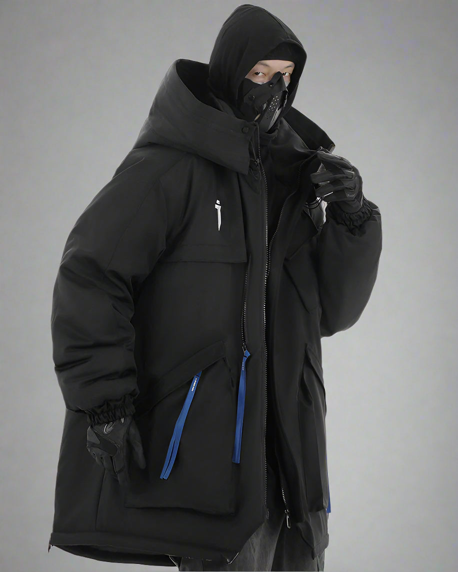 Veste d'hiver urbaine toutes saisons -  toutes saisons - Veste d'hiver urbaine techwear pour un style moderne