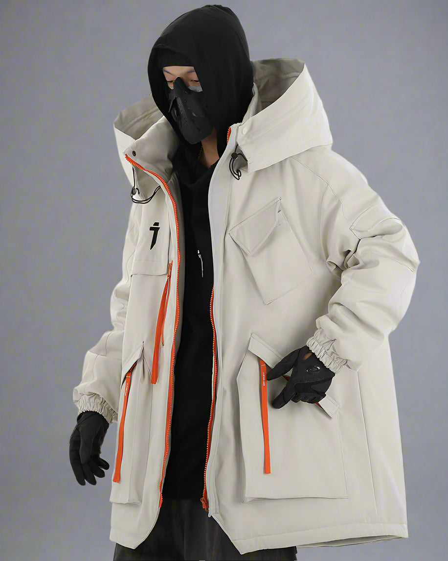 Veste d'hiver urbaine toutes saisons - veste hiver - Veste d'hiver urbaine techwear pour un style moderne