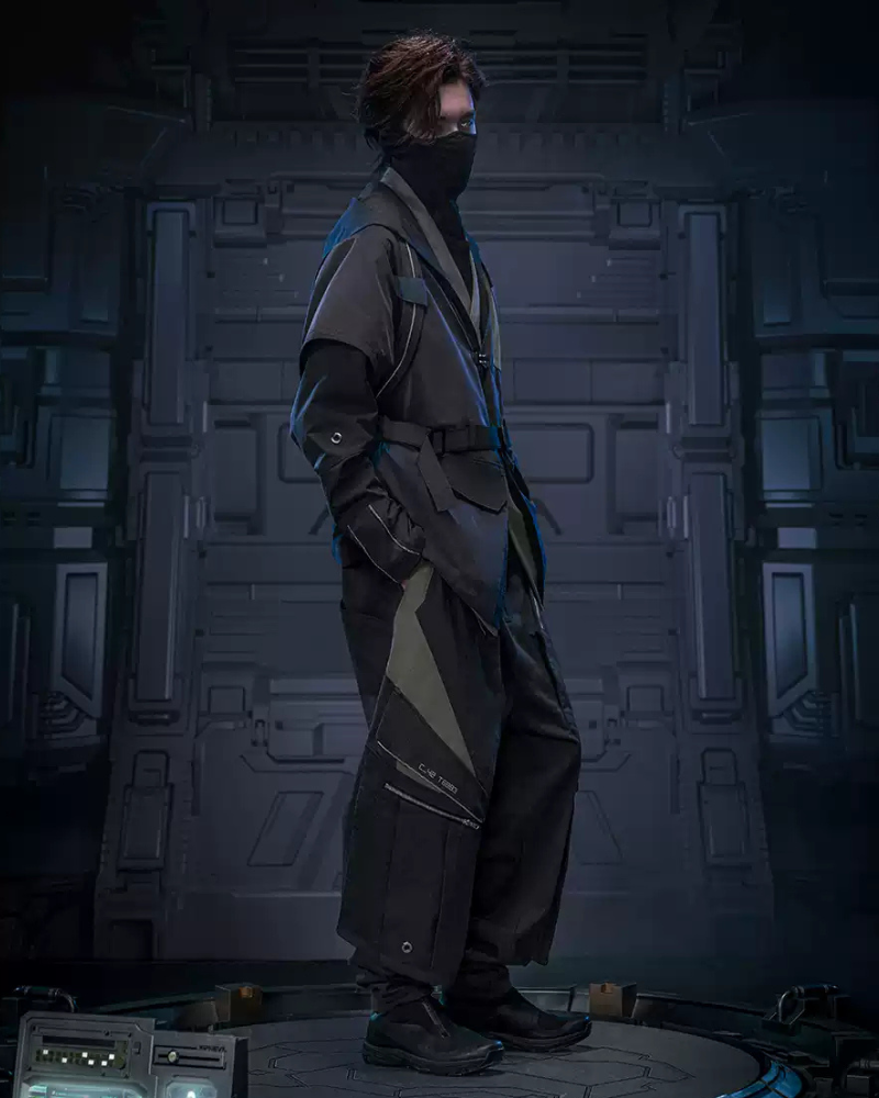 Veste Futuriste Shadow Blade -  techwear - Veste Futuriste Shadow Blade pour un style moderne