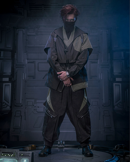 Veste Futuriste Shadow Blade -  veste confortable et durable - Veste Futuriste Shadow Blade pour un style moderne