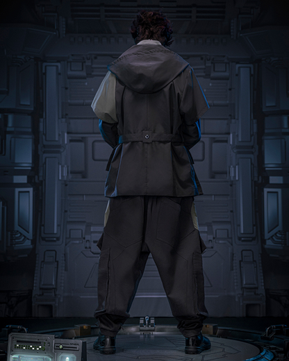 Veste Futuriste Shadow Blade -  veste cyberpunk - Veste Futuriste Shadow Blade pour un style moderne