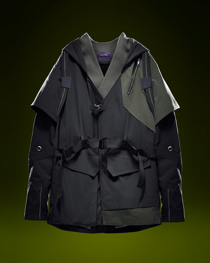 Veste Futuriste Shadow Blade - veste esthétique ninja - Veste Futuriste Shadow Blade pour un style moderne
