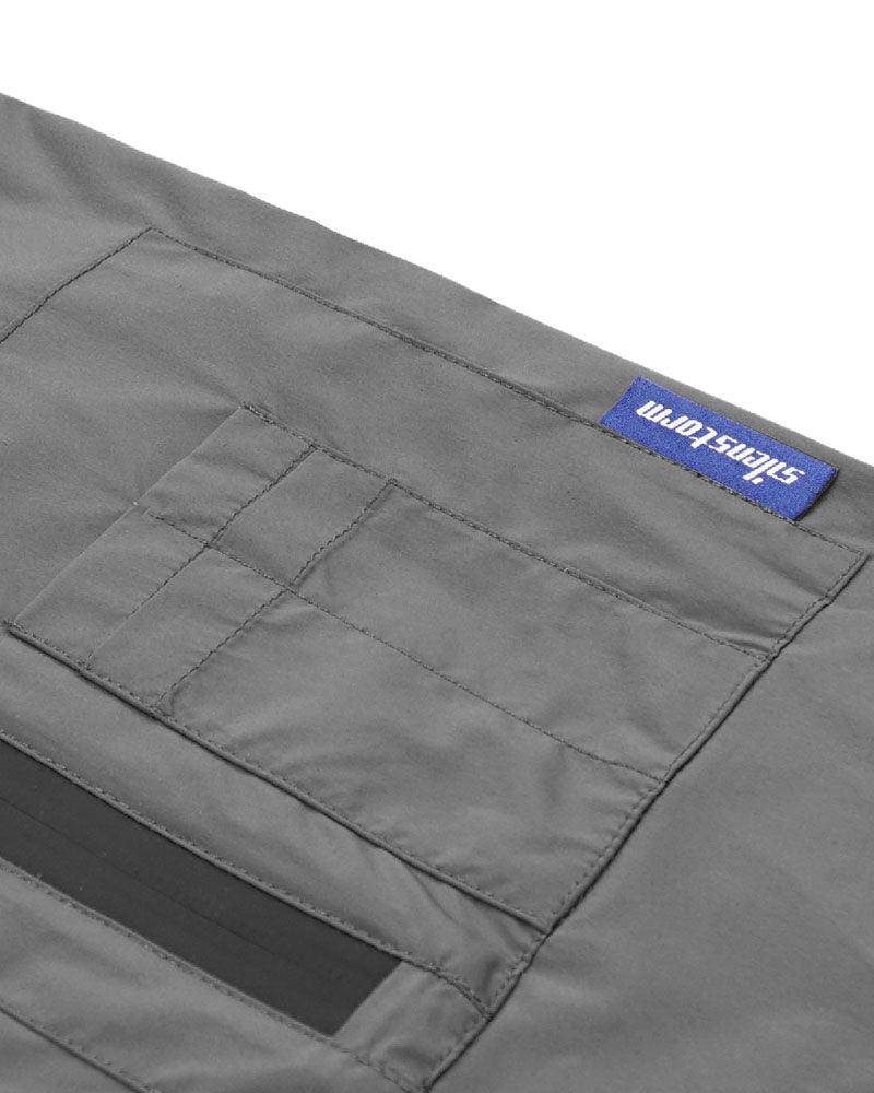 Veste Kimono Utility Avant-Garde - veste confortable - Veste Kimono Utility gris au style avant-gardiste