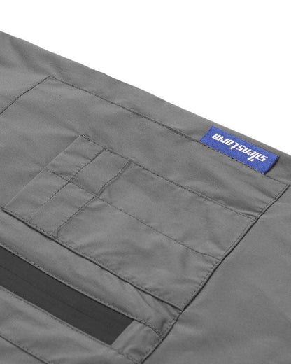 Veste Kimono Utility Avant-Garde - veste confortable - Veste Kimono Utility gris au style avant-gardiste