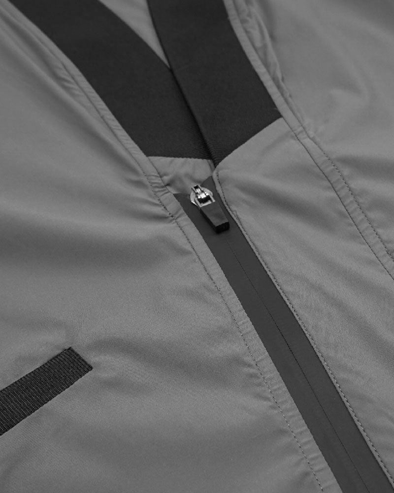 Veste Kimono Utility Avant-Garde -  veste grise - Veste Kimono Utility gris au style avant-gardiste