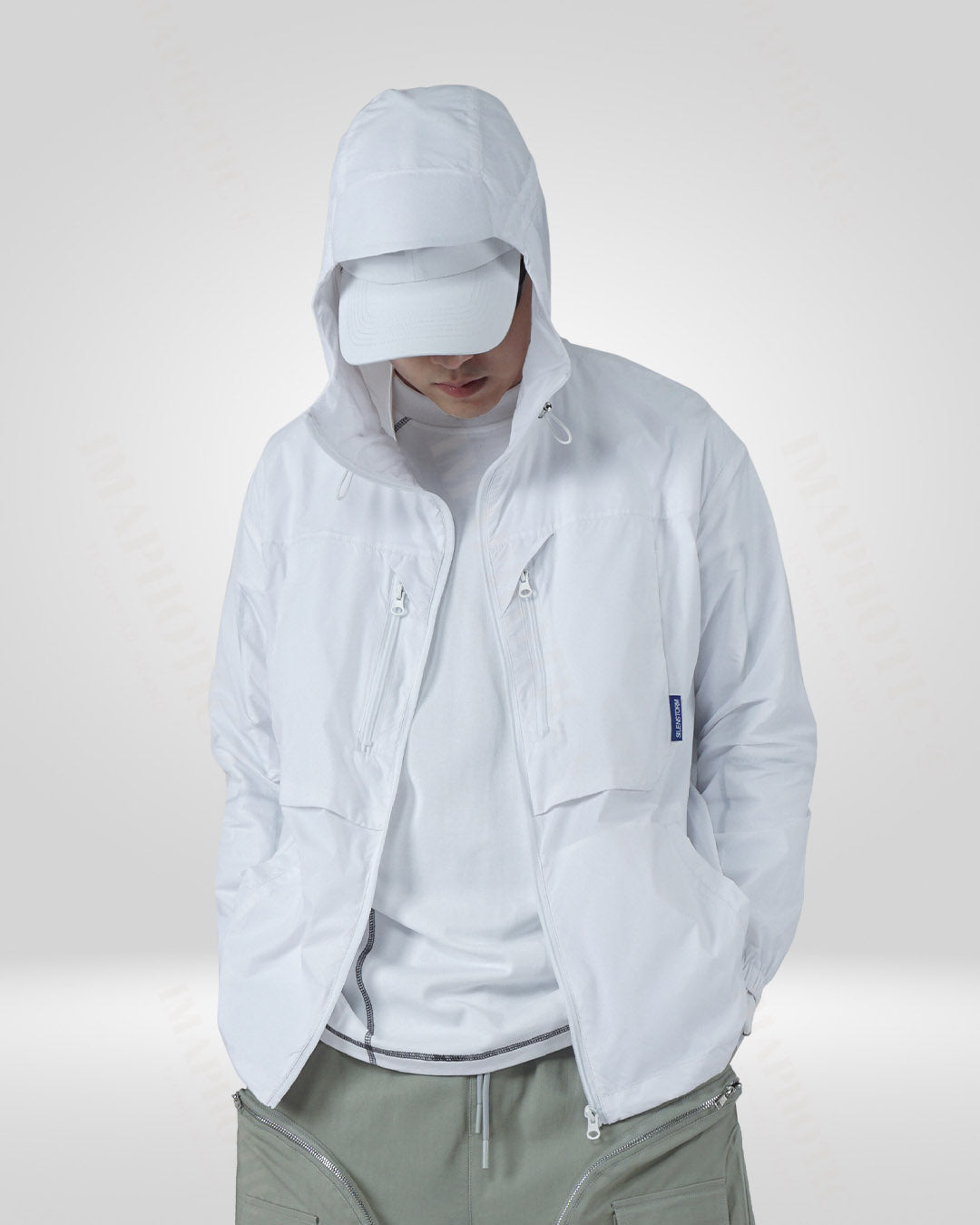 Veste légère de protection UV -  activités extérieures - Veste légère anti-UV pour vos activités en extérieur