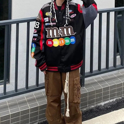 Veste mms -  coton polyester - Veste unisexe coton et polyester pour un style Y2K