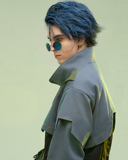 Veste Multi-Poche Haute Technologie -  veste inspirée du cyberpunk - Veste Multi-Poche Techwear Confortable et Futuriste