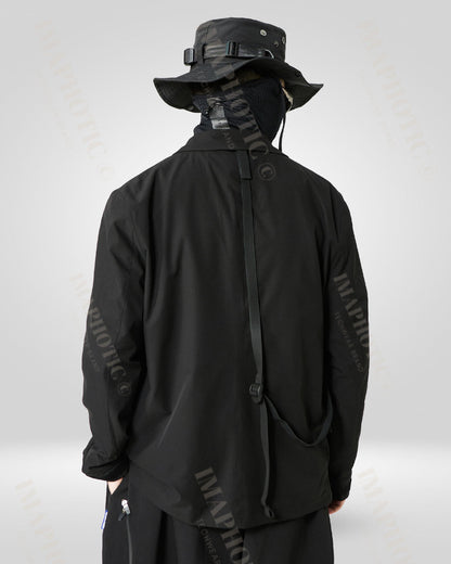 Veste Oversize Tactique en Bold -  imperméable - Veste Oversize Tactique Imperméable pour un Style Polyvalent