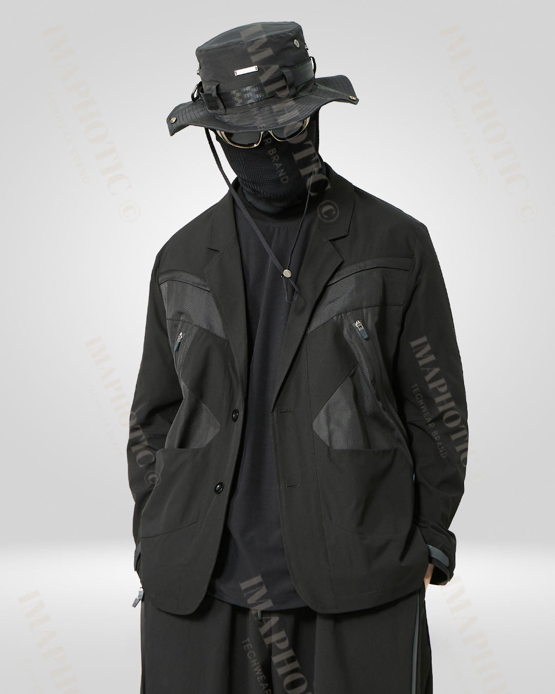 Veste Oversize Tactique en Bold - veste légère - Veste Oversize Tactique Imperméable pour un Style Polyvalent