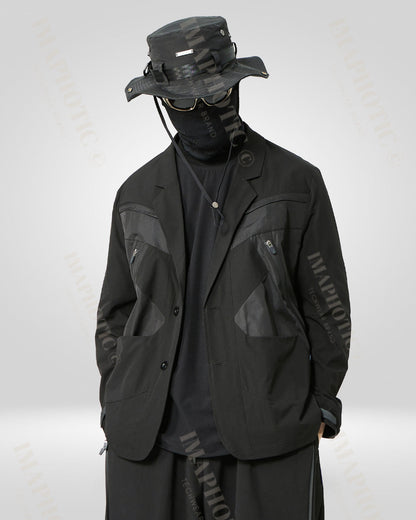 Veste Oversize Tactique en Bold - veste légère - Veste Oversize Tactique Imperméable pour un Style Polyvalent