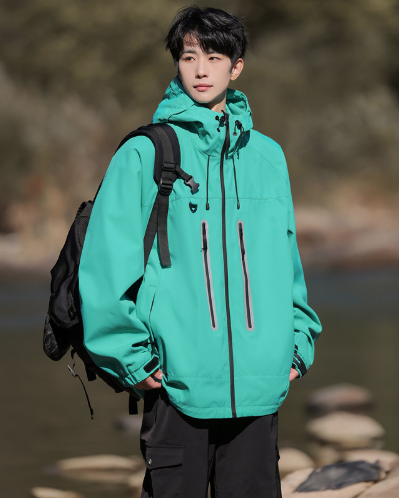 Veste Réfléchissante Prête pour l'Aventure -   camping - Veste Réfléchissante Légère pour Aventures Extérieures